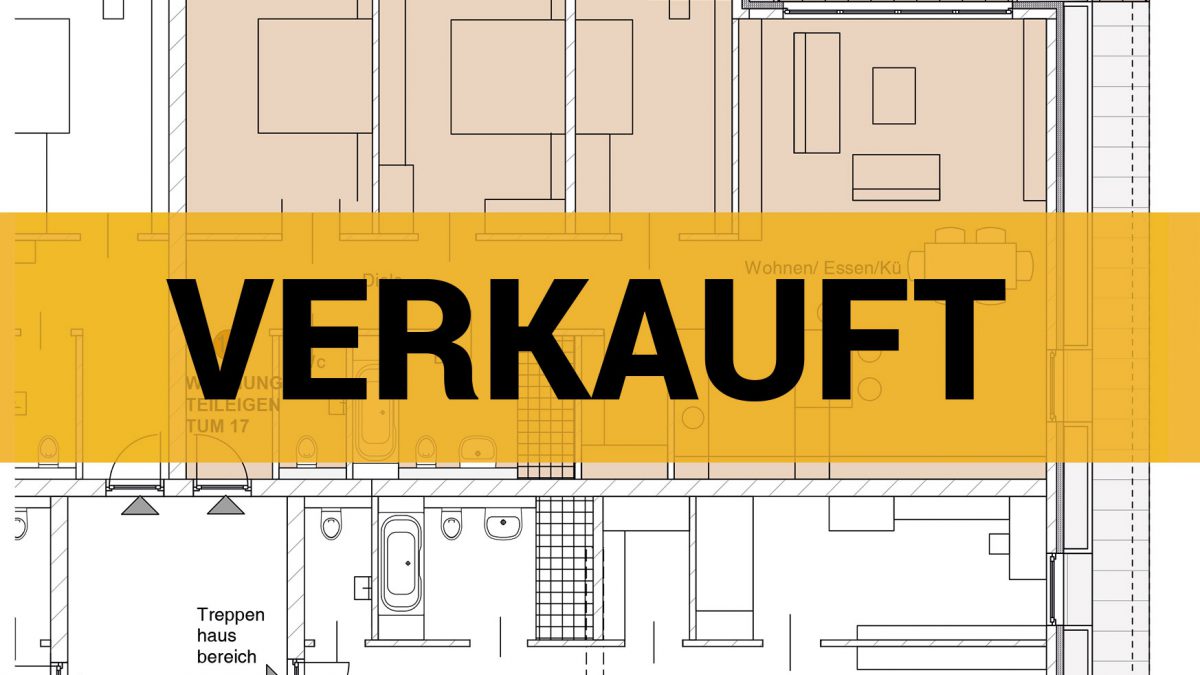 nowiBAU Grundriss einer Wohnung - verkauft